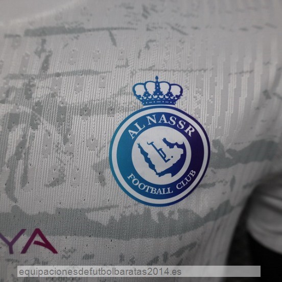 Nuevo Tailandia 3ª Jugadores Camiseta Al Nassr 23/24 Blanco Baratas